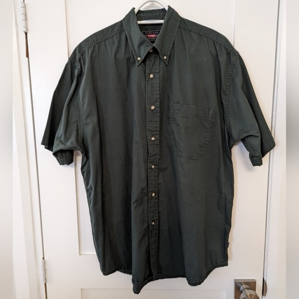 Wrangler Mens Premium Quality Casual Button Down Top